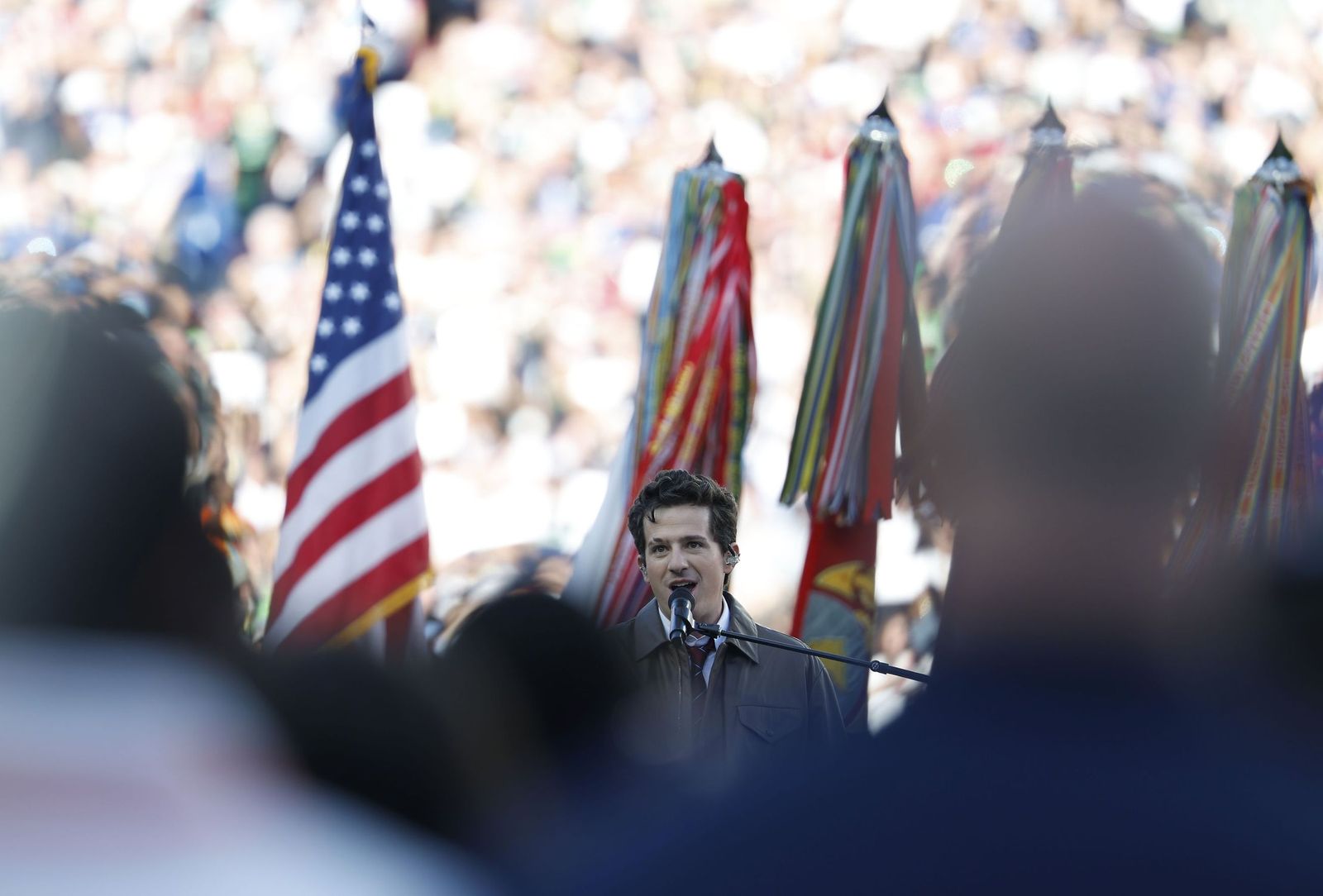 Las mejores fotos de la Super Bowl con la actuación de Bad Bunny