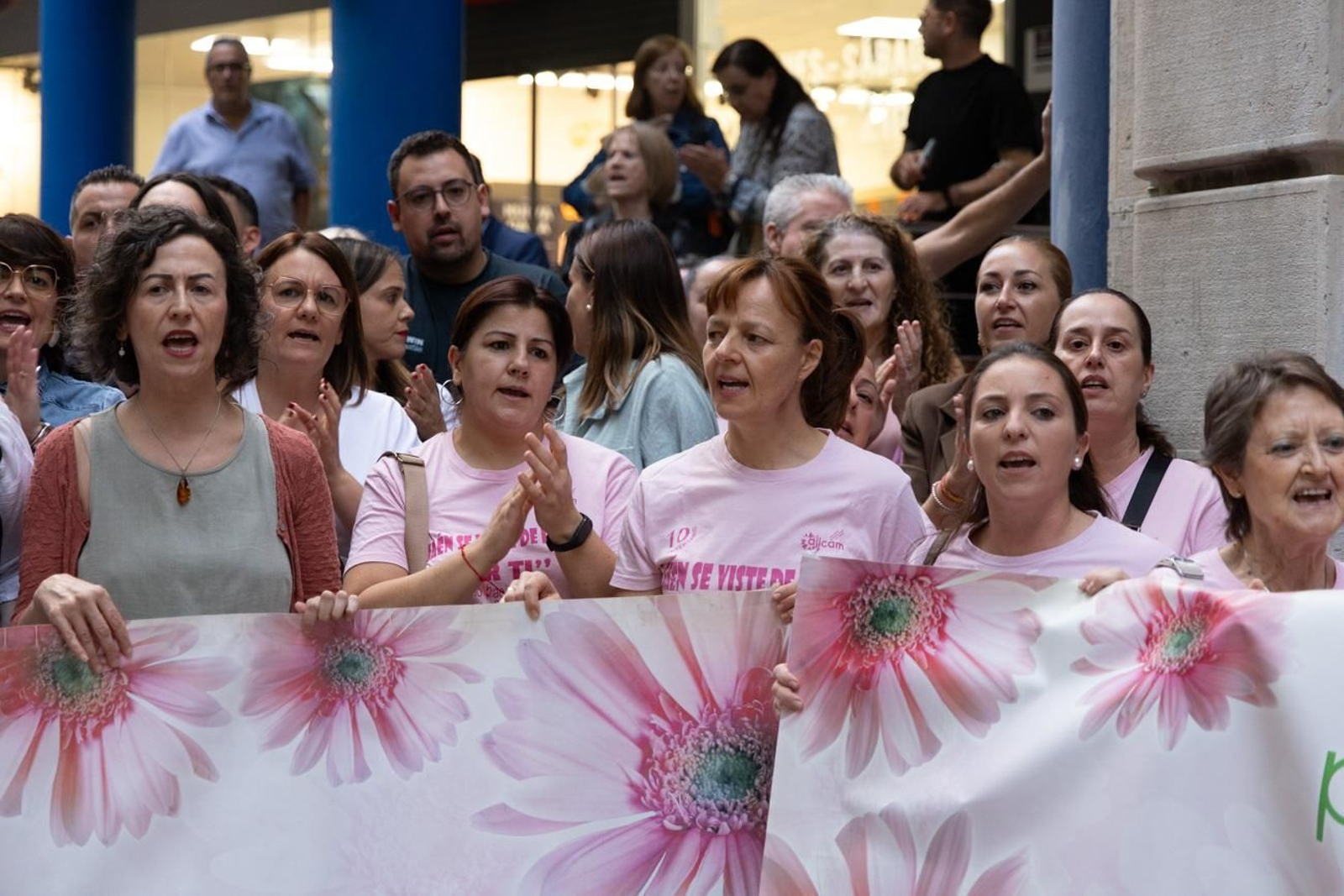 Concentración ciudadana por la crisis de los cribados, en una imagen de archivo.