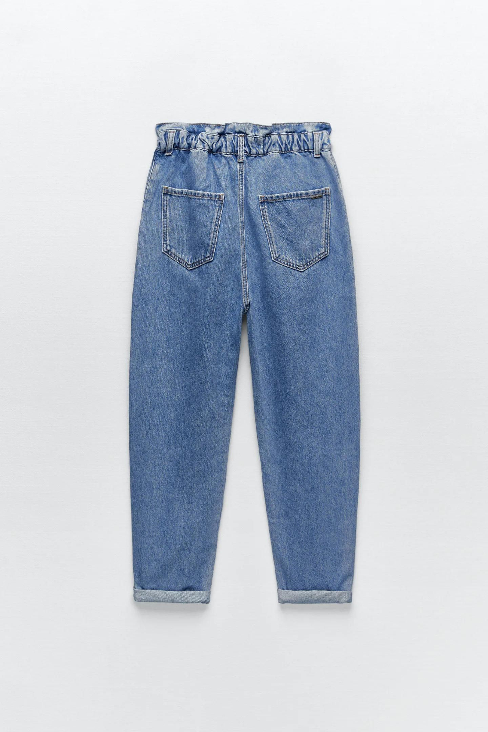 Vaqueros baggy de Zara. Vaqueros baggy de Zara.
