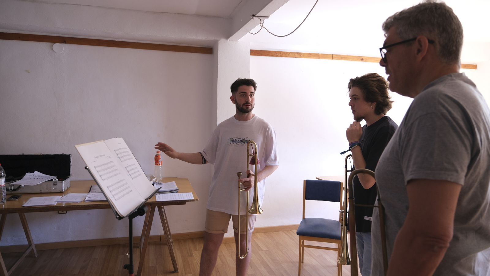 Curso de sacabuches y ministriles, en el Festival de Música Renacentista y Barroca de Vélez Blanco-Festimuvb