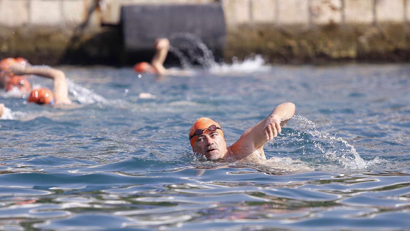 Fotos de la 60ª Travesía a Nado del Puerto de Málaga