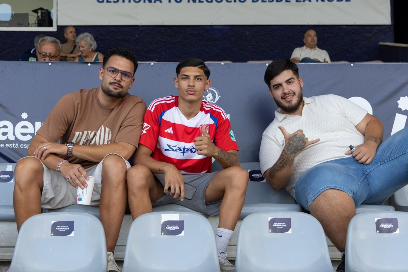 Las mejores imágenes del Real Jaén 3 - 2 Granada CF en el XLI Trofeo del Olivo