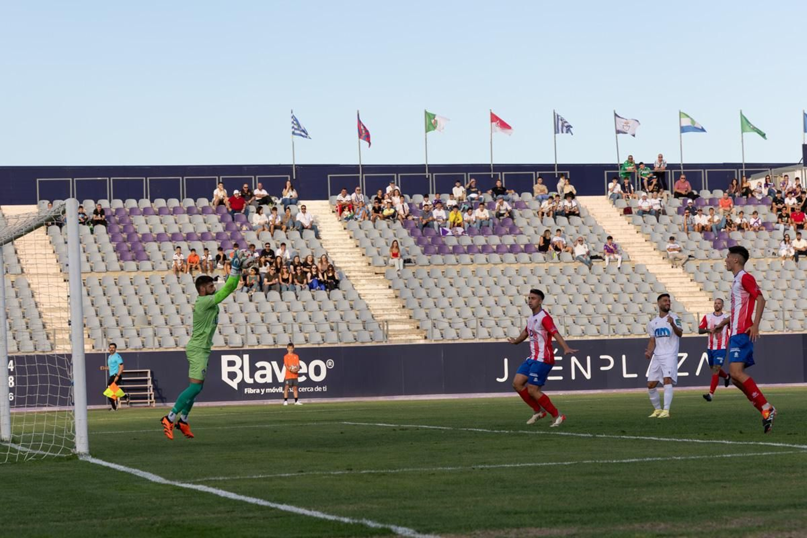 Partido Real Jaén CF contra CP Almería, en imágenes