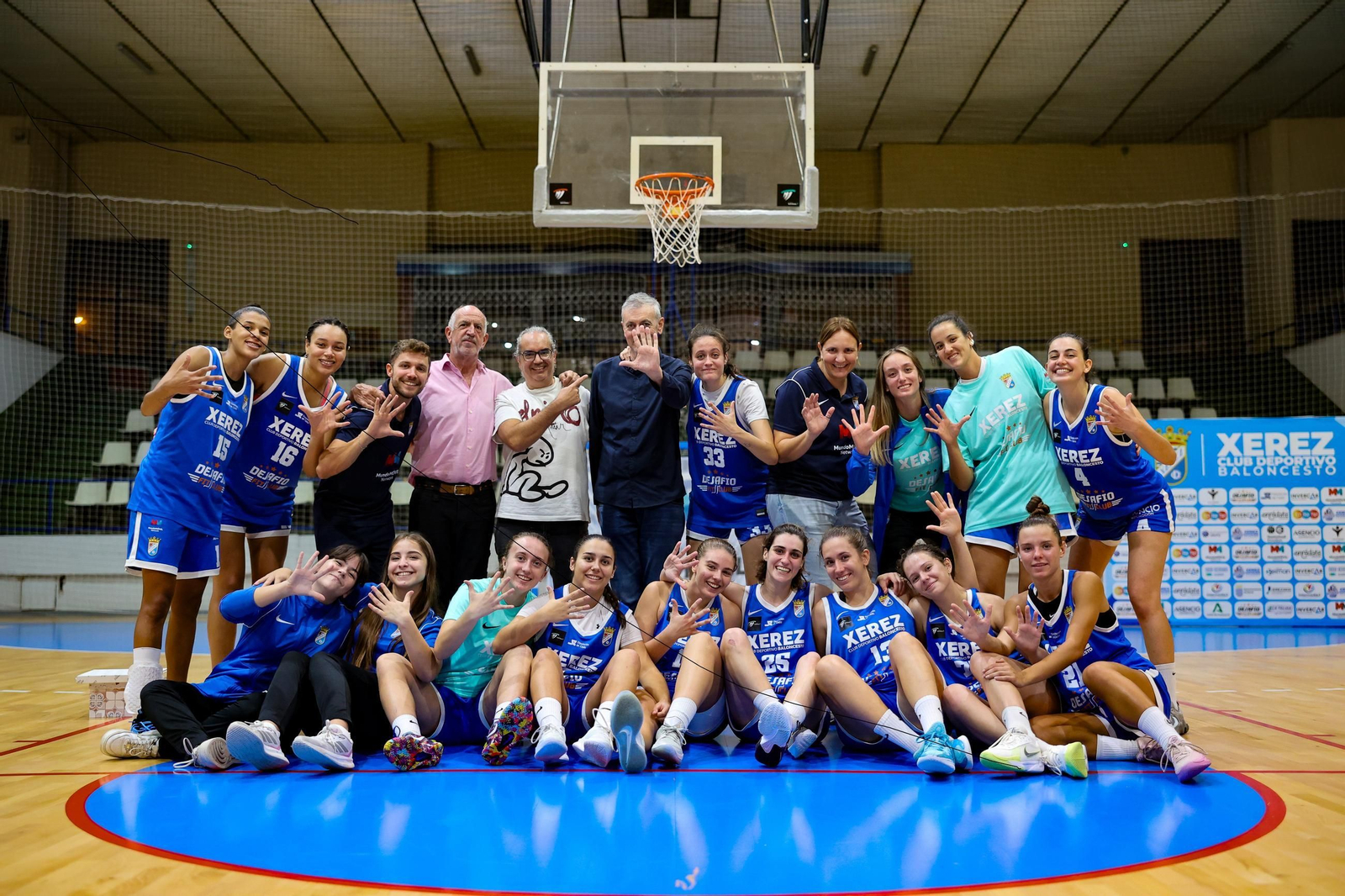 Cinco triunfos seguidos acumula el Baloncesto Xerez, líder de la Liga Femenina N1.