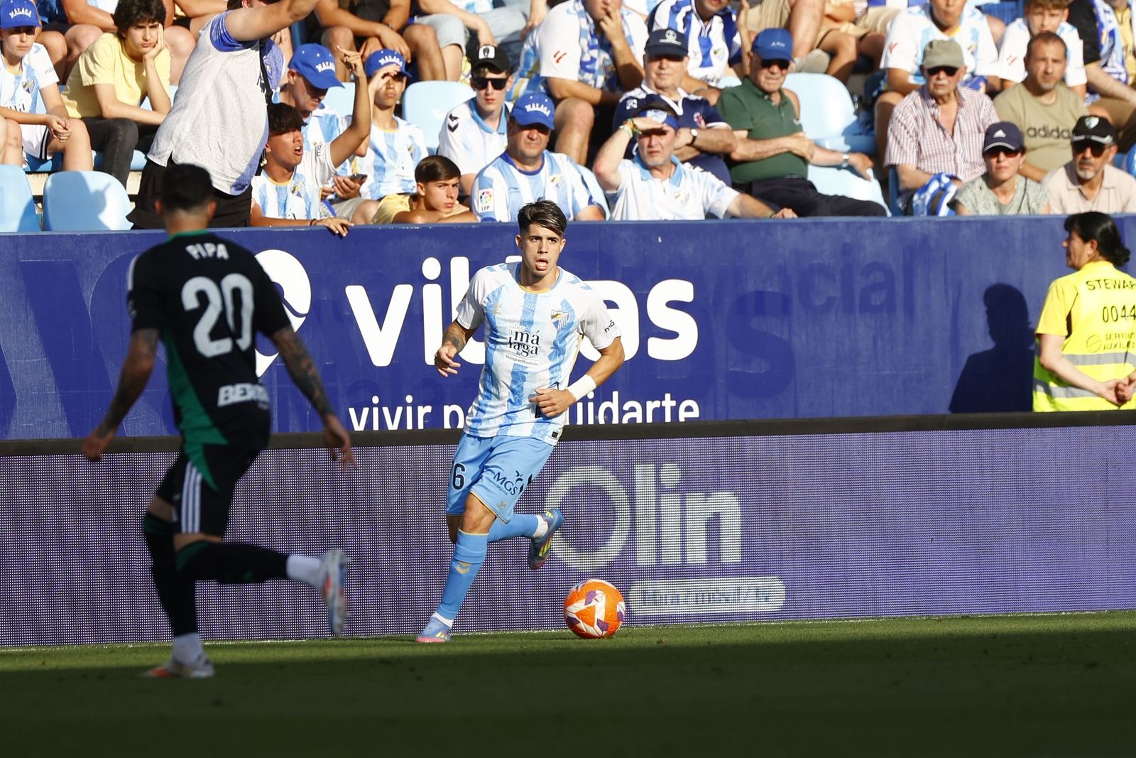 El Málaga CF-Burgos, en fotos