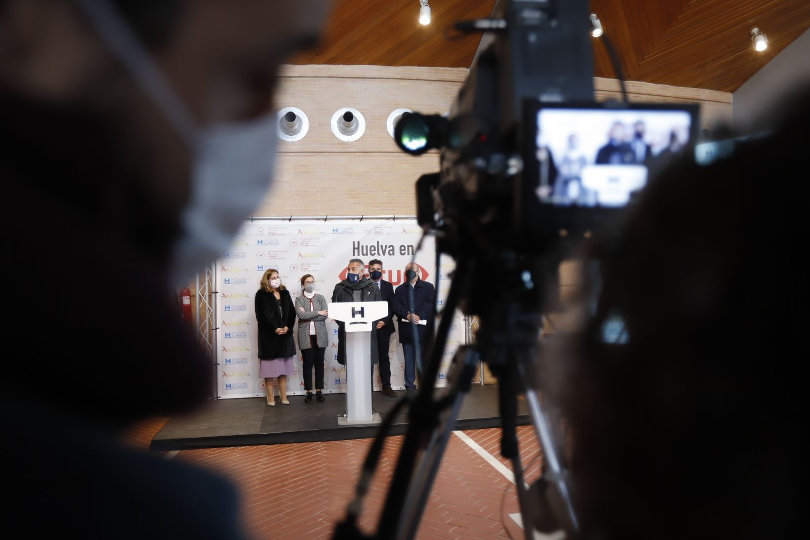 Imágenes de la presentación "Huelva en Fitur" en el foro Iberoamericano de la Rábida