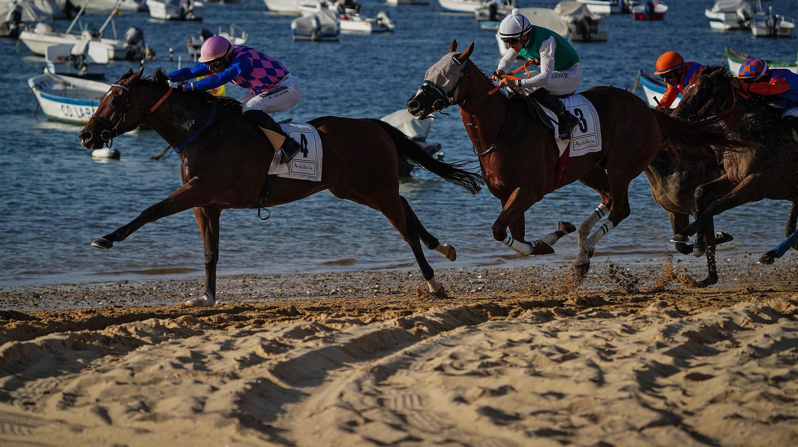 Imágenes del segundo ciclo de Carreras de Caballos de Sanlúcar