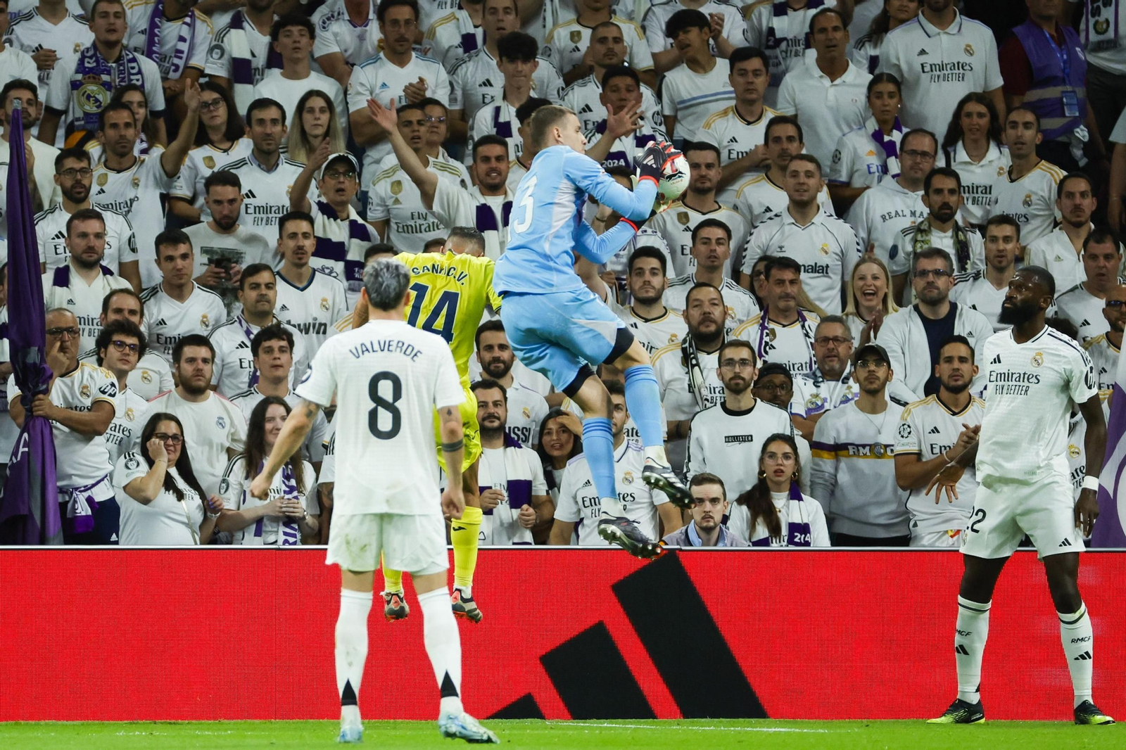 Las mejores imágenes del Real Madrid - Villarreal