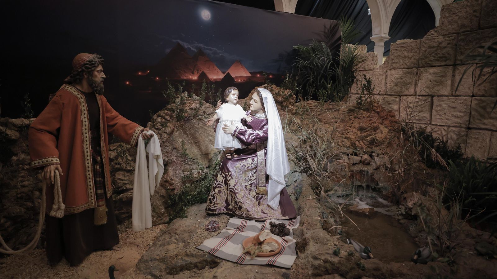 Las fotos del Belén de la fundación Cajasol