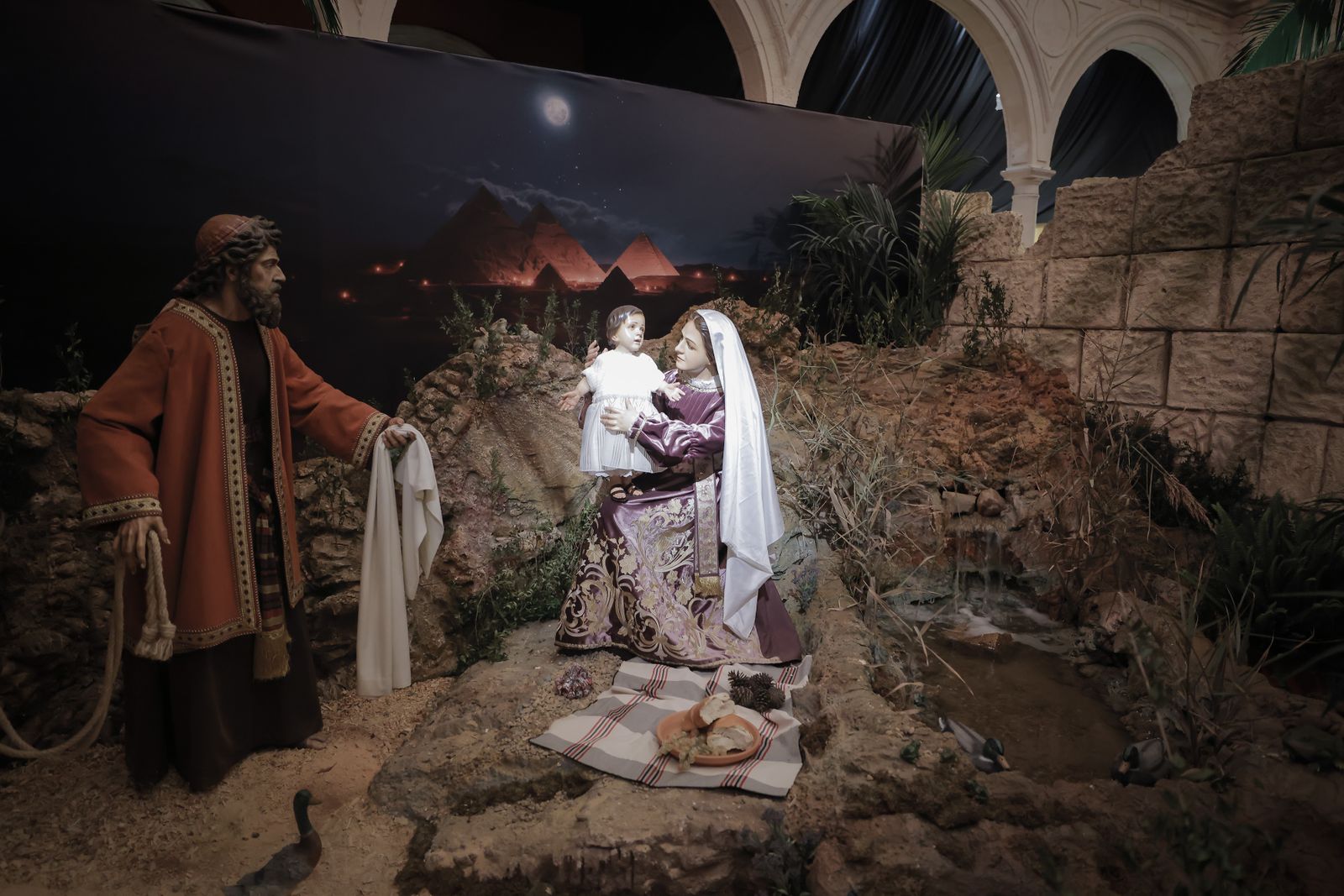 Las fotos del Belén de la fundación Cajasol