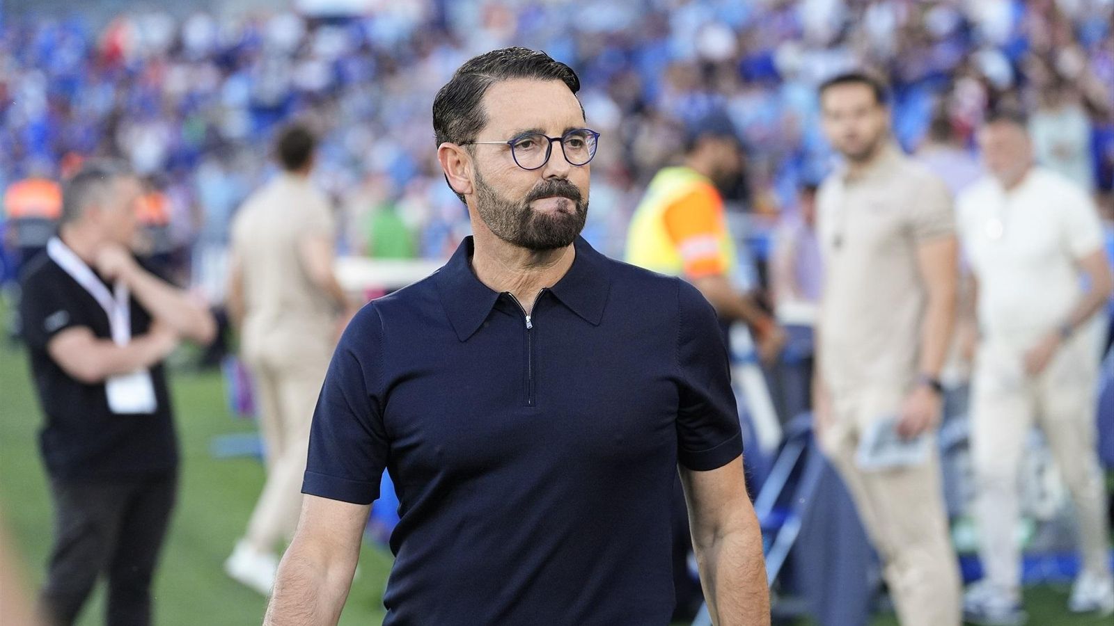 José Bordalás, en uno de los últimos partidos de la pasada temporada.