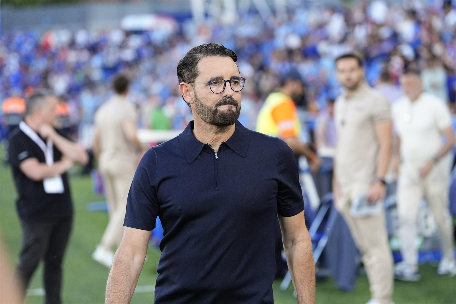 José Bordalás, en uno de los últimos partidos de la pasada temporada.