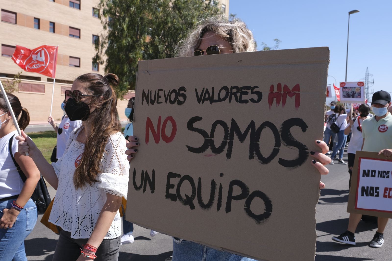 Fotogalería protestas trabajadores H&M Almería