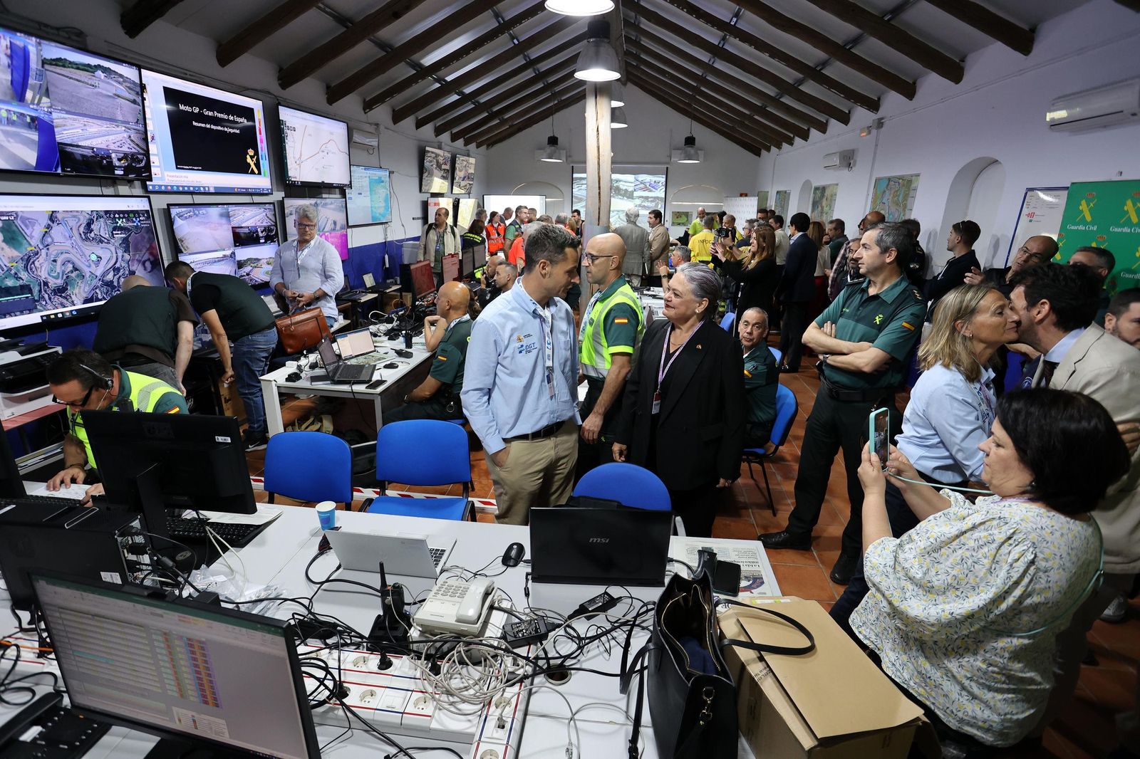 Imágenes de la visita al CECOR en el Circuito de Jerez - Ángel Nieto
