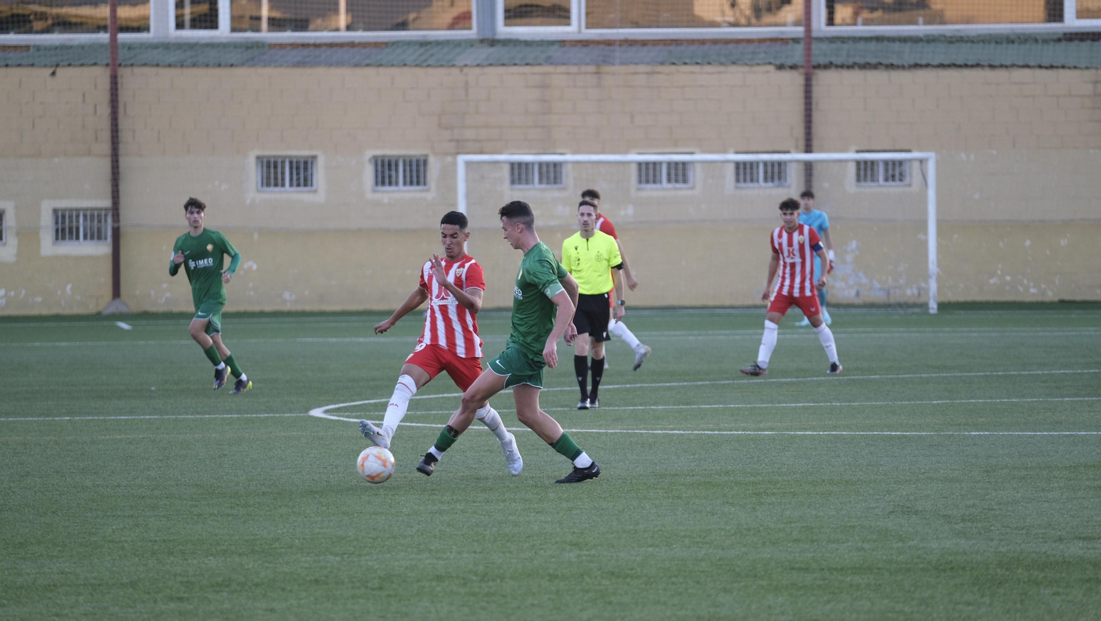 Imágenes del partido U.D. Almería-Elche C.F. de la Copa del Rey Juvenil
