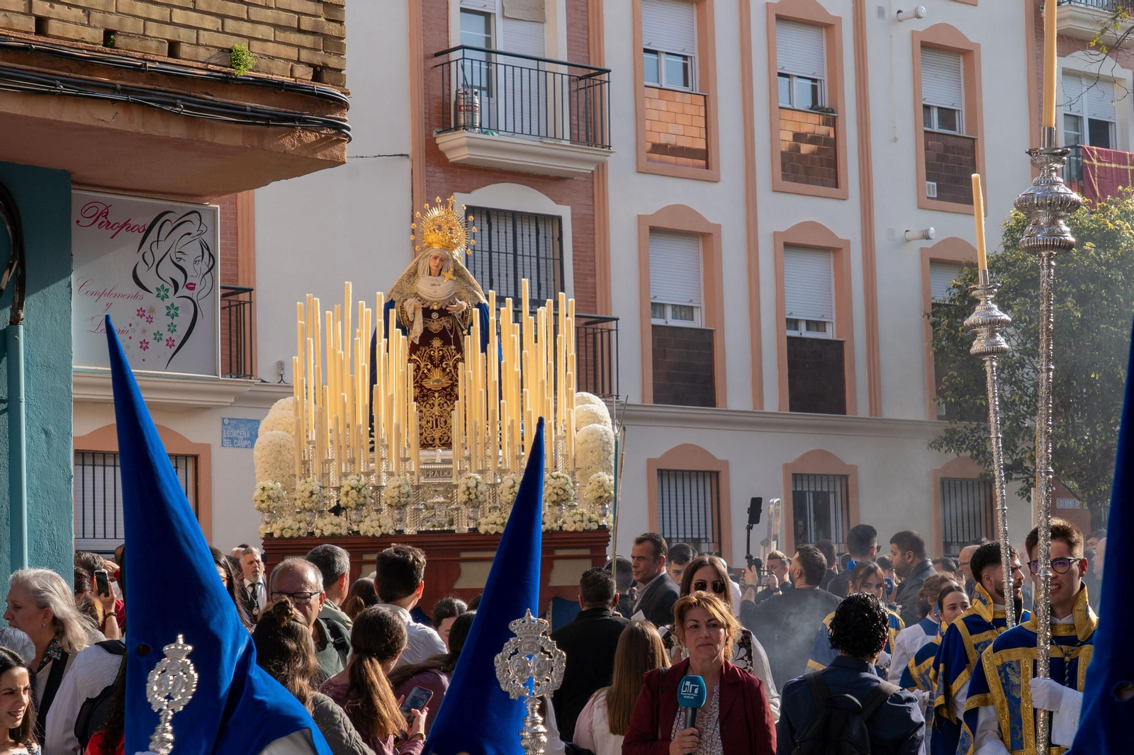 Imágenes de la procesión de la Virgen del Prado