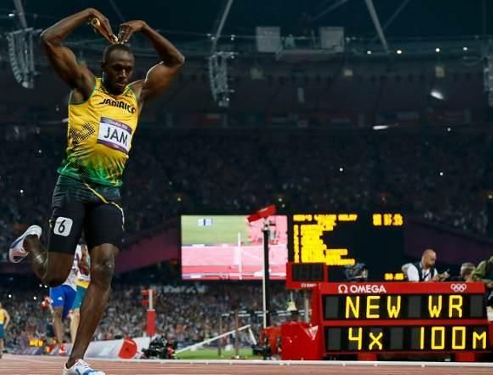 Jamaica bate el récord del mundo en 4x100