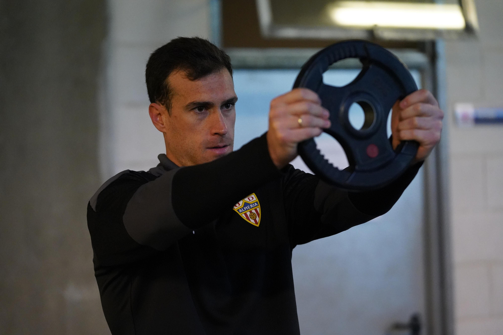 Entrenamiento del Almería, jueves 21