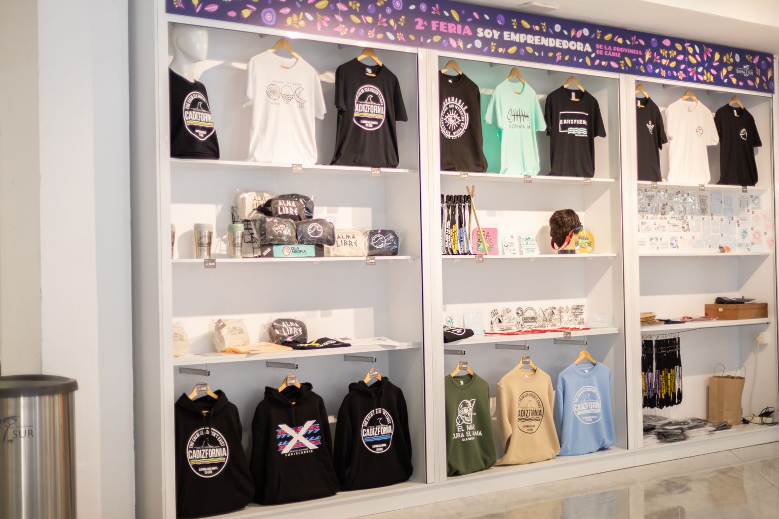 Una de las propuestas de negocio de la Feria Soy Emprendedora de Bahía Sur.