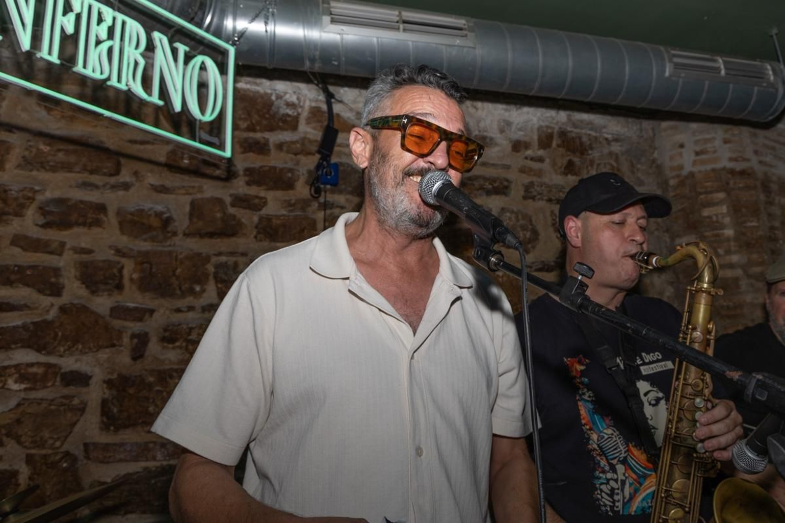 Homenaje a Antonio Jaén en la sala de conciertos que fundó en la ciudad.