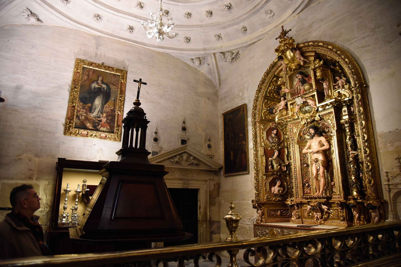 Imágenes de la reapertura de la capilla real de la Catedral tras la restauración