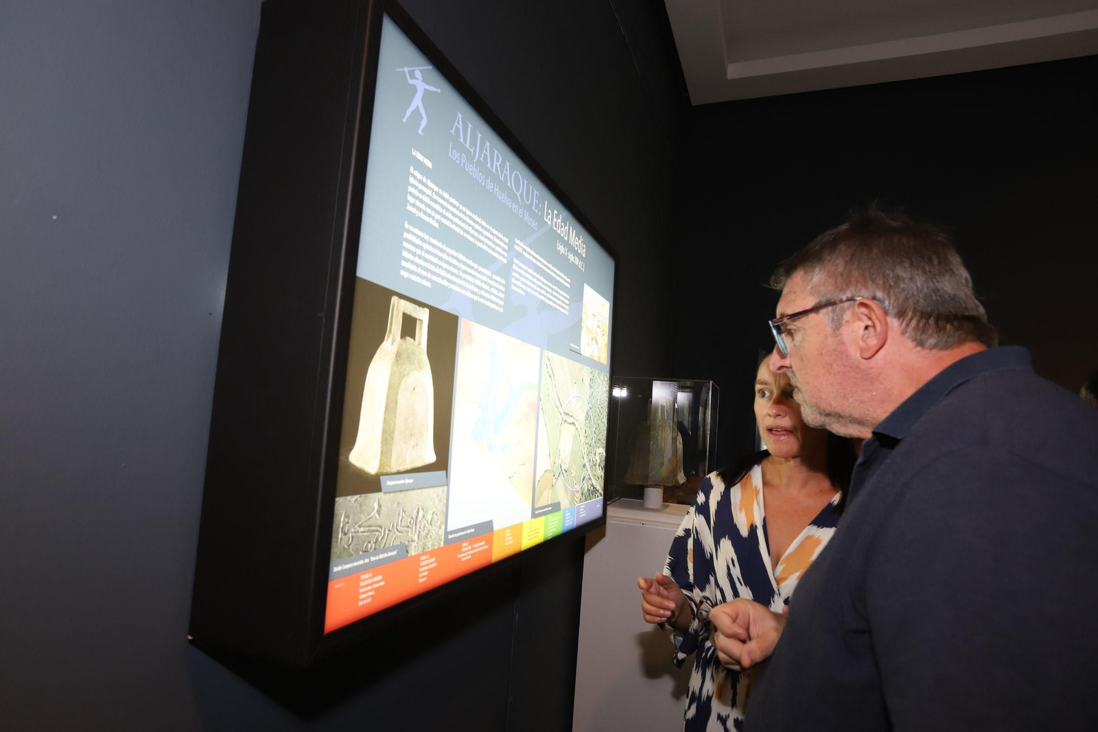 Imágenes de la inauguración de la exposición 'Los pueblos de Huelva en el Museo: Aljaraque'