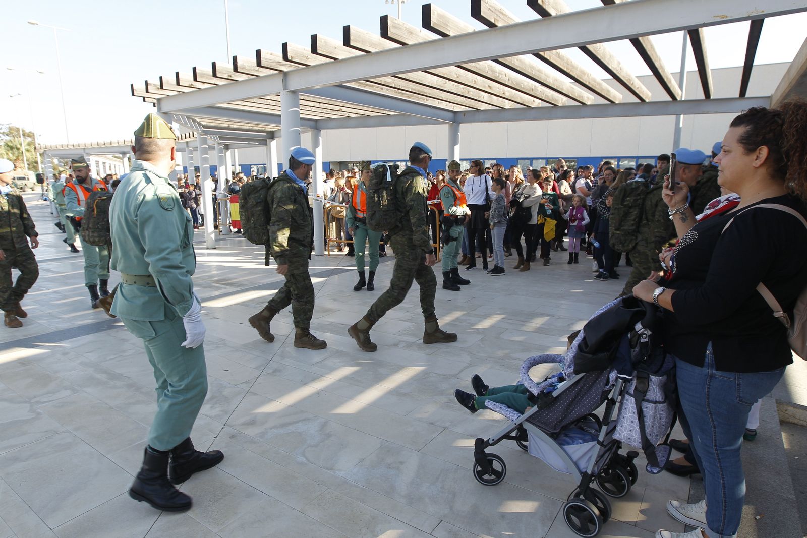 Fotogalería despedida contingente militar al Líbano