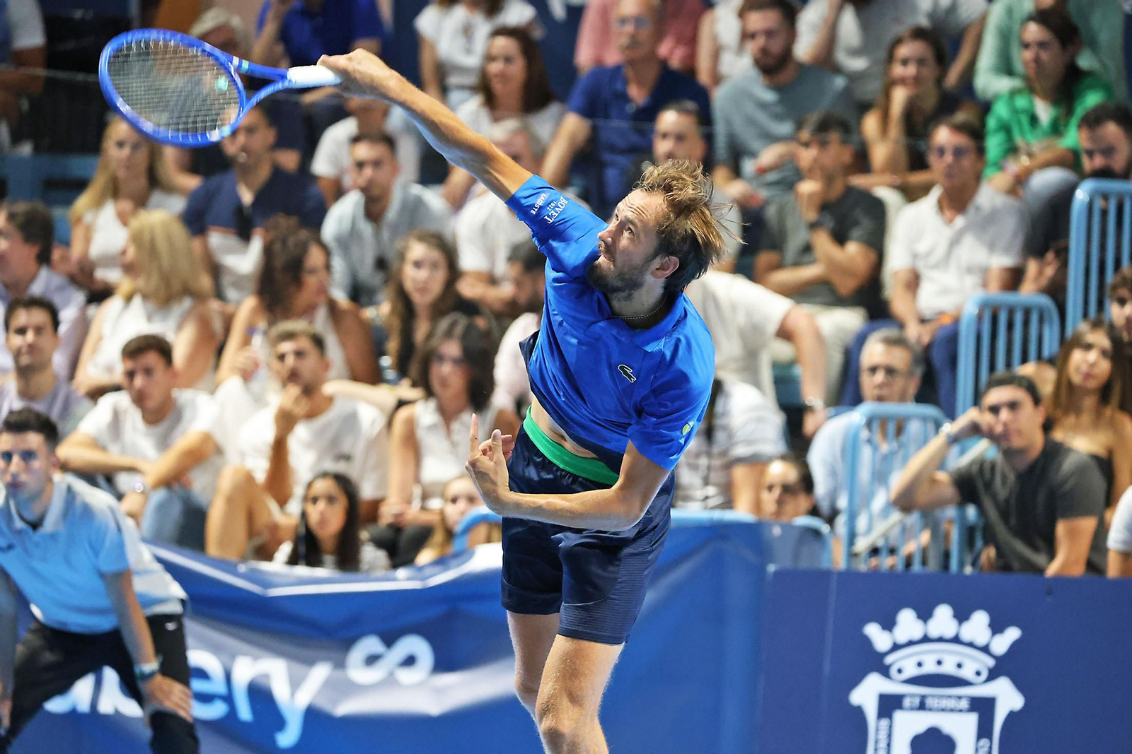 Imágenes de la final masculina de la Copa del Rey de tenis entre Daniil Medvedev y Alejandro Davidovich