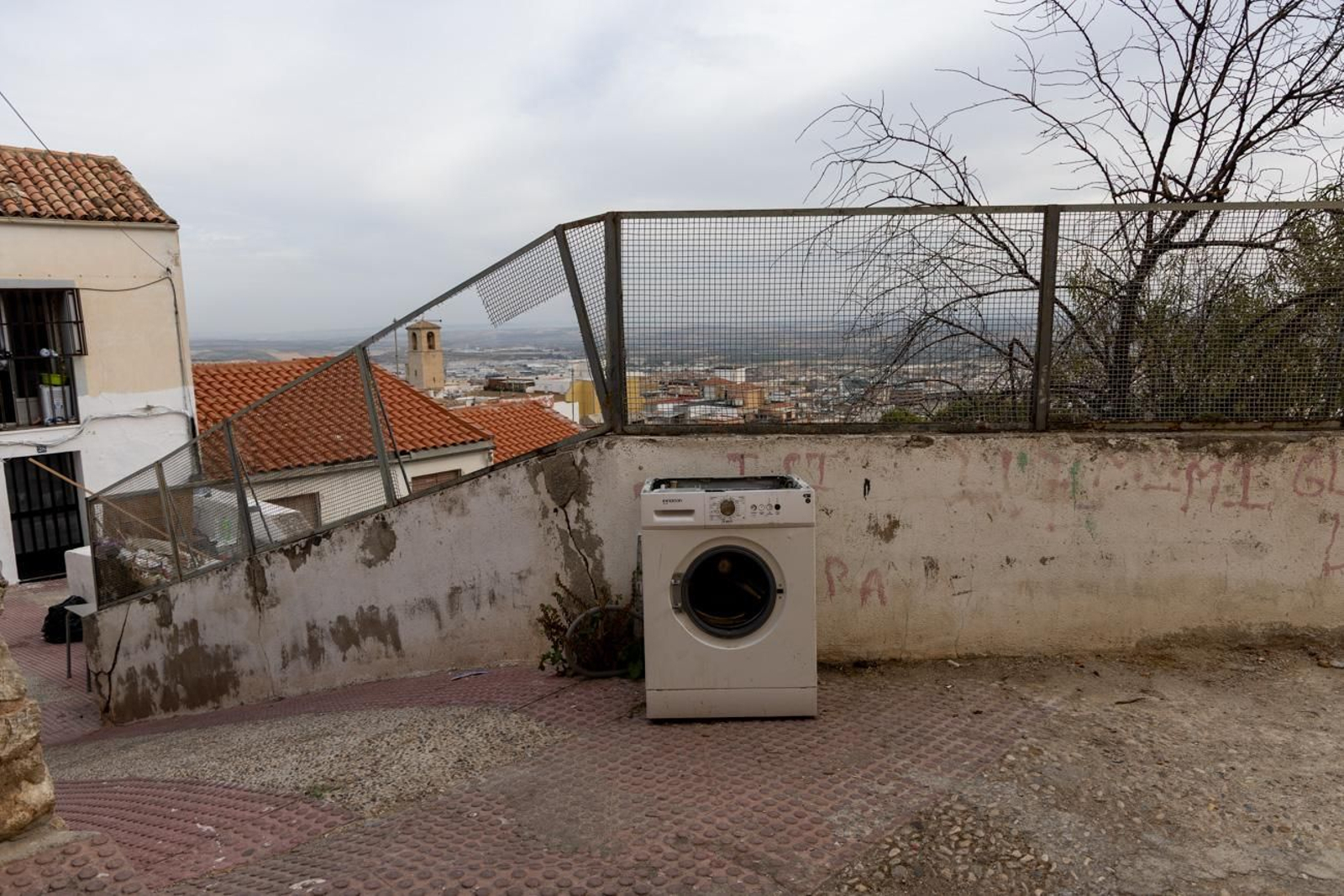 Así se encuentra el barrio de San Juan
