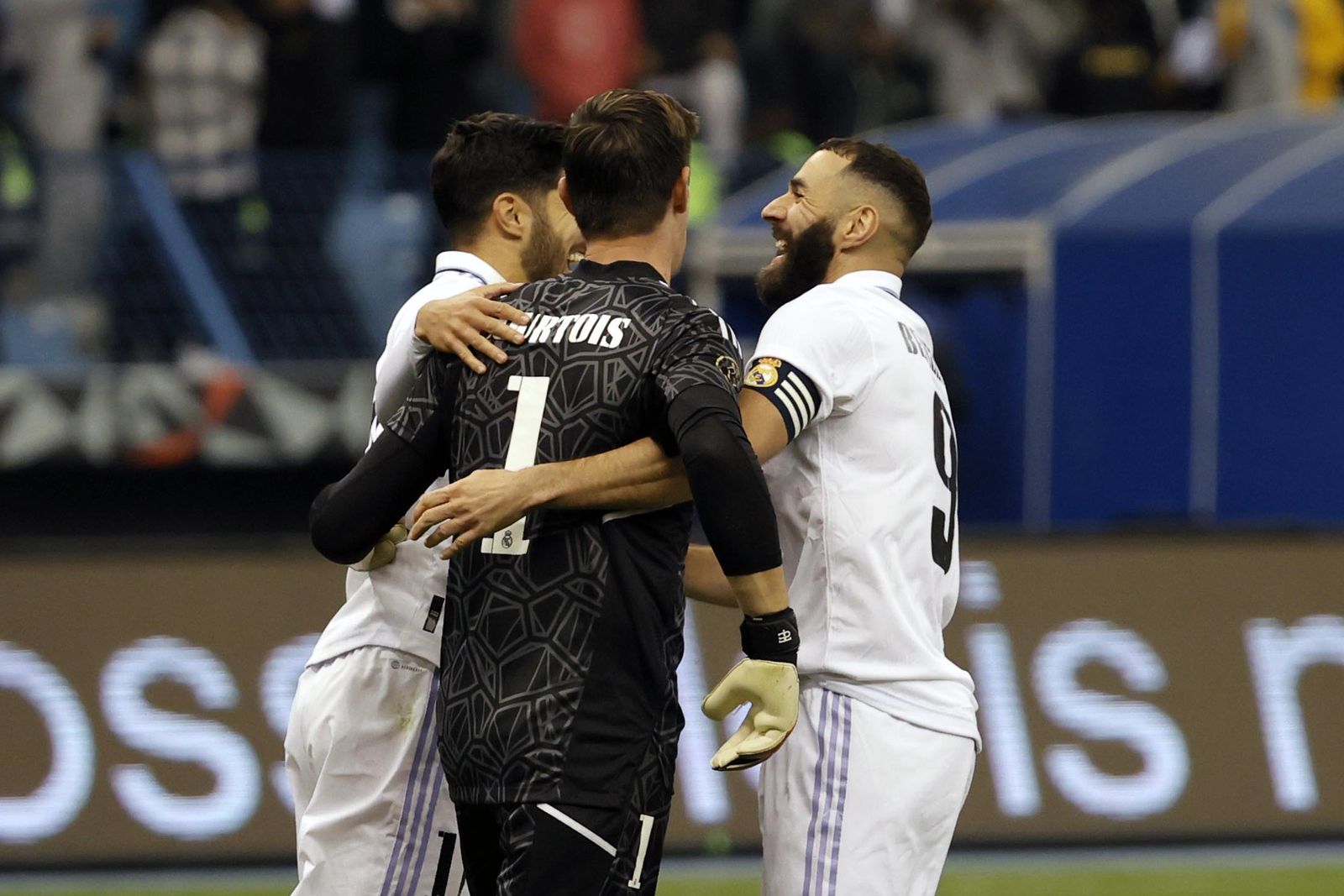 Las fotos de la clasificación del Real Madrid en la Supercopa