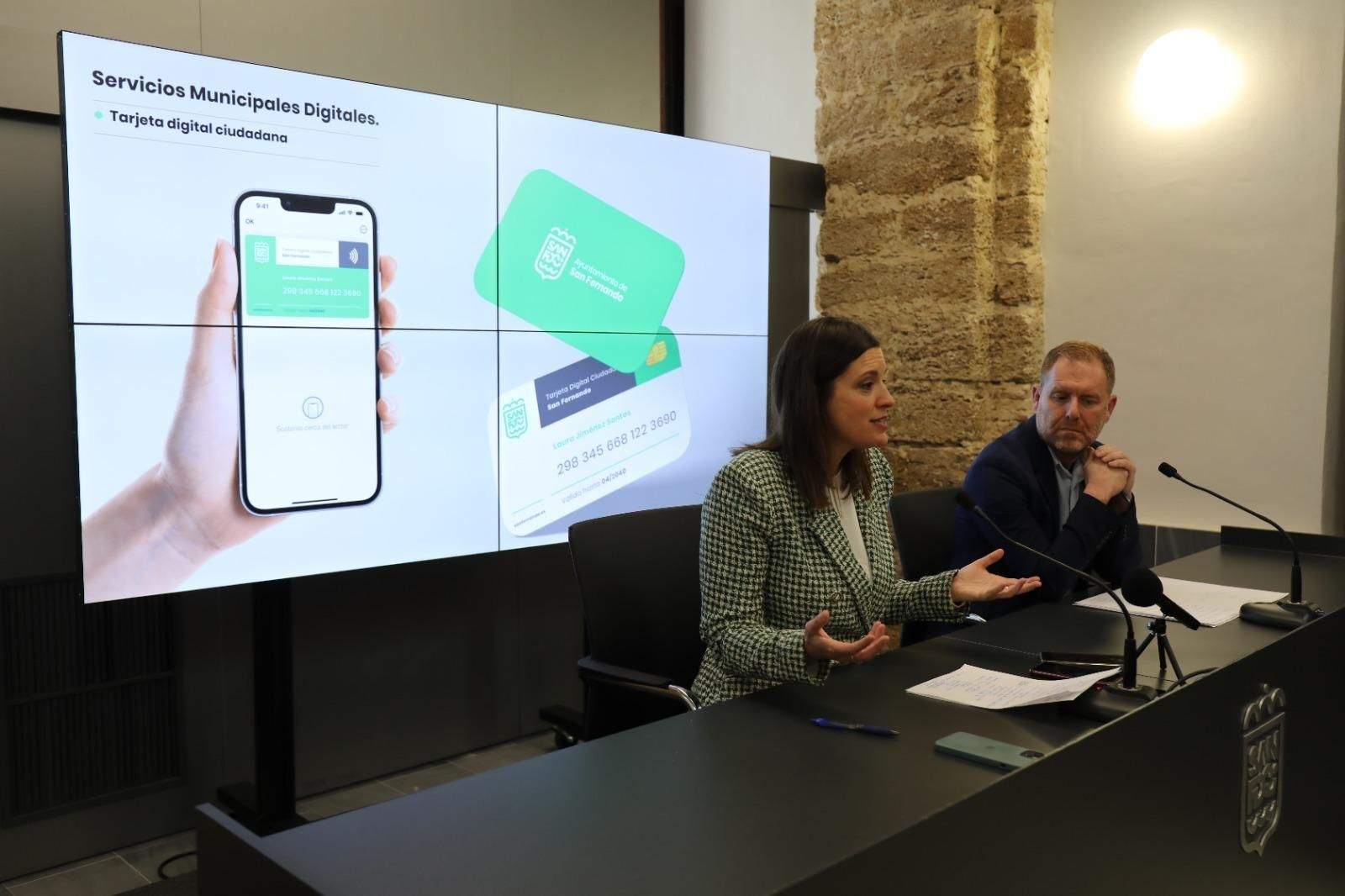 Presentación del futuro portal de servicios digitales para el ciudadano en San Fernando.