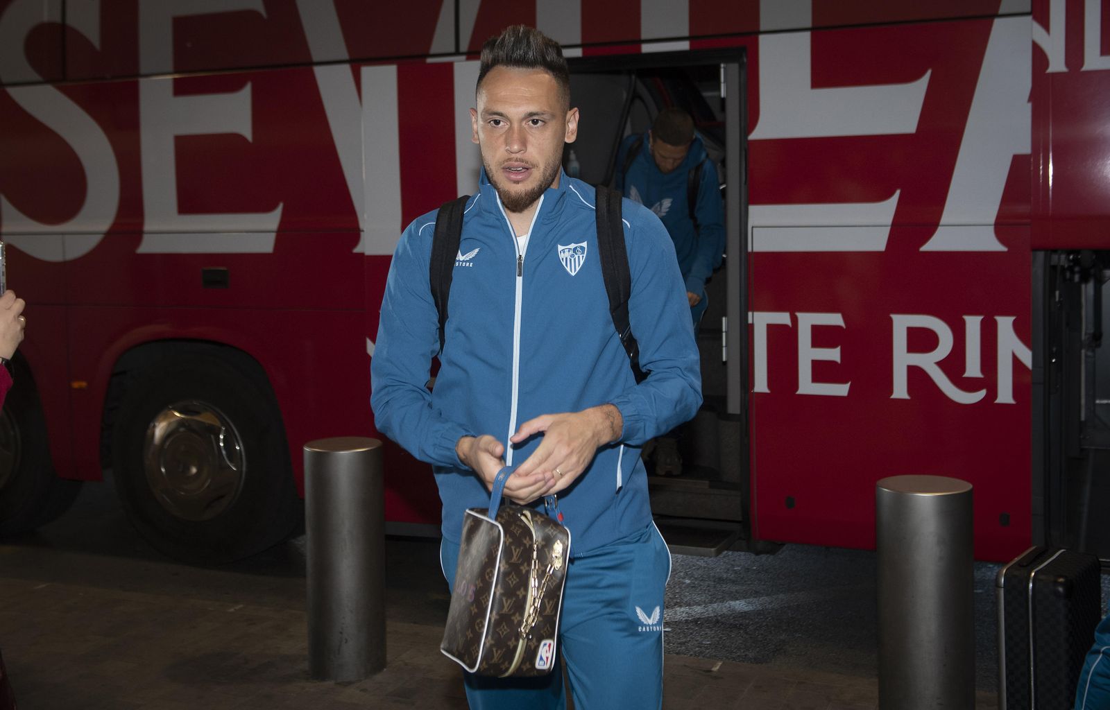 Las fotos previas al Manchester United - Sevilla