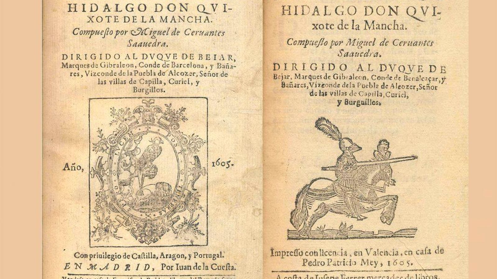 El 16 de enero de 1605 se publica 'El Quijote'