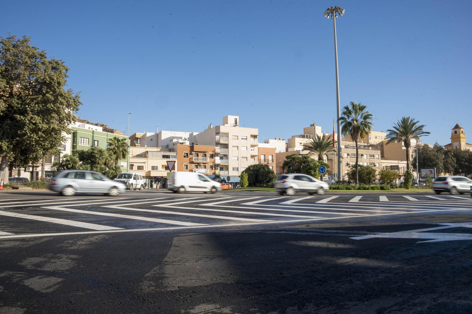 Los primeros usuarios del nuevo acceso al Puerto