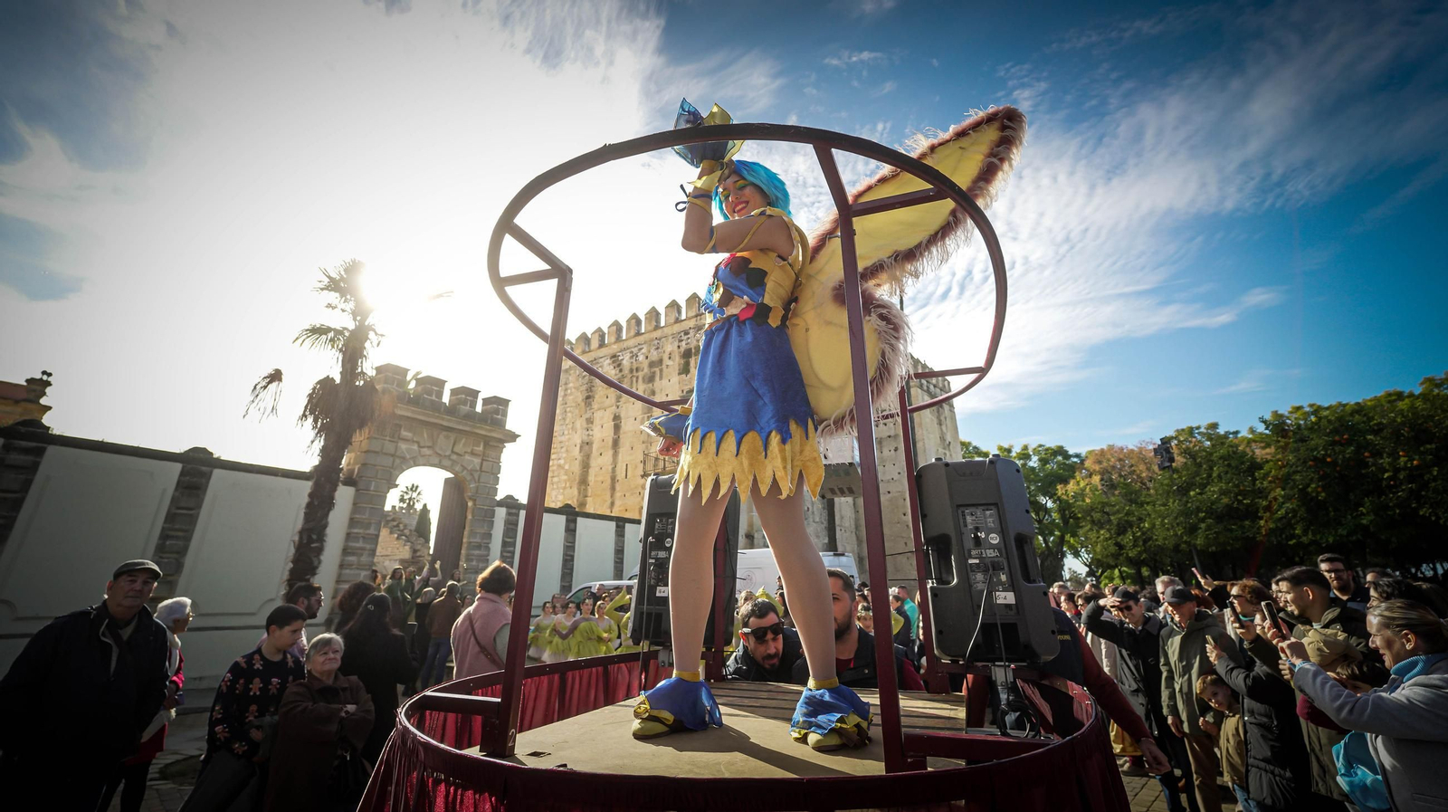 Imágenes del pasacalles Cascanueces en Jerez