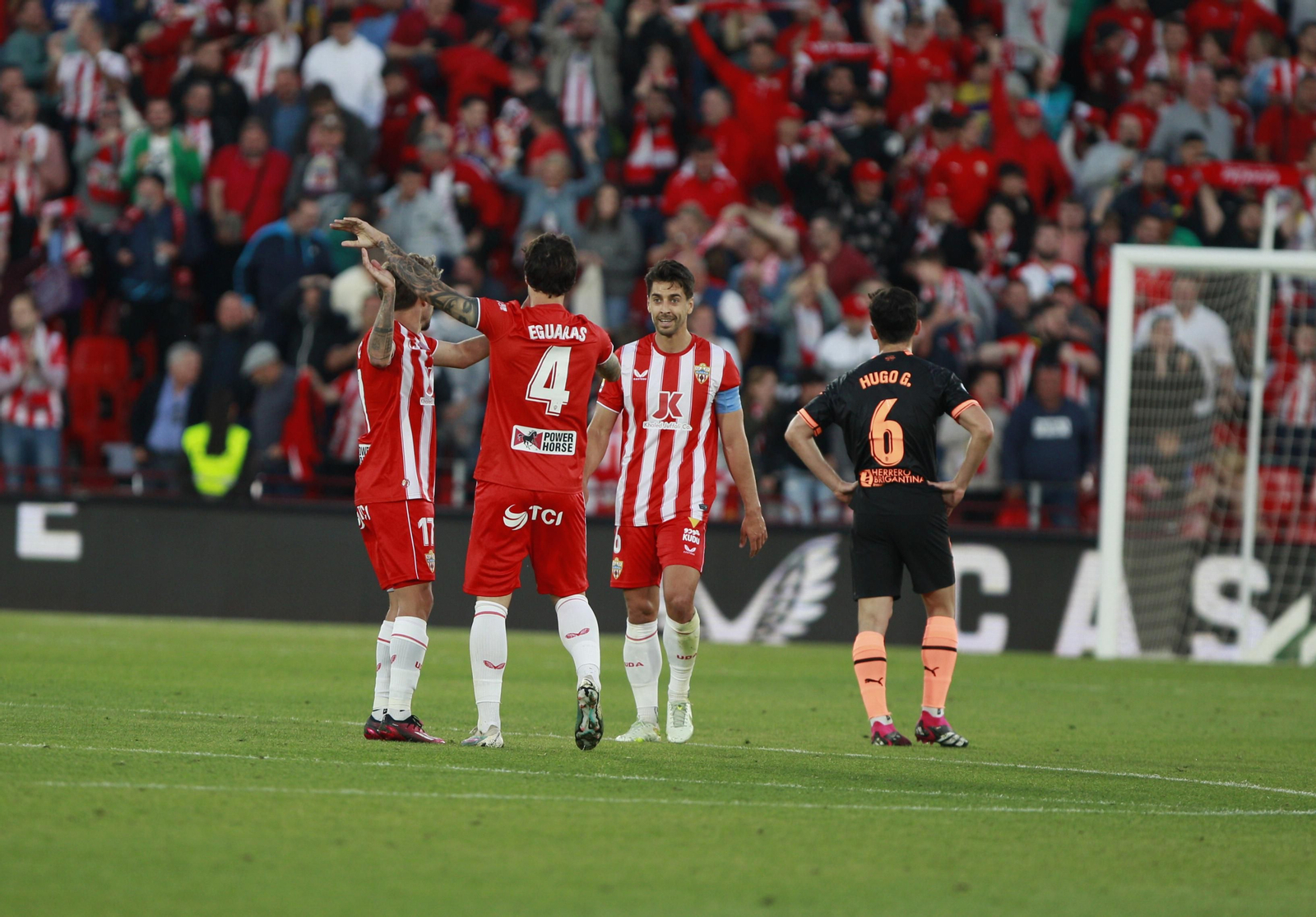 Fotogalería del partido de la Liga Santander, U.D. Almería-Valencia