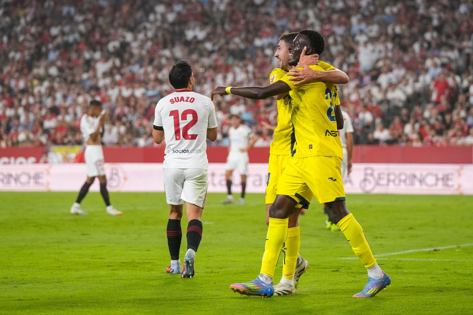 Las fotos del Sevilla-Villarreal