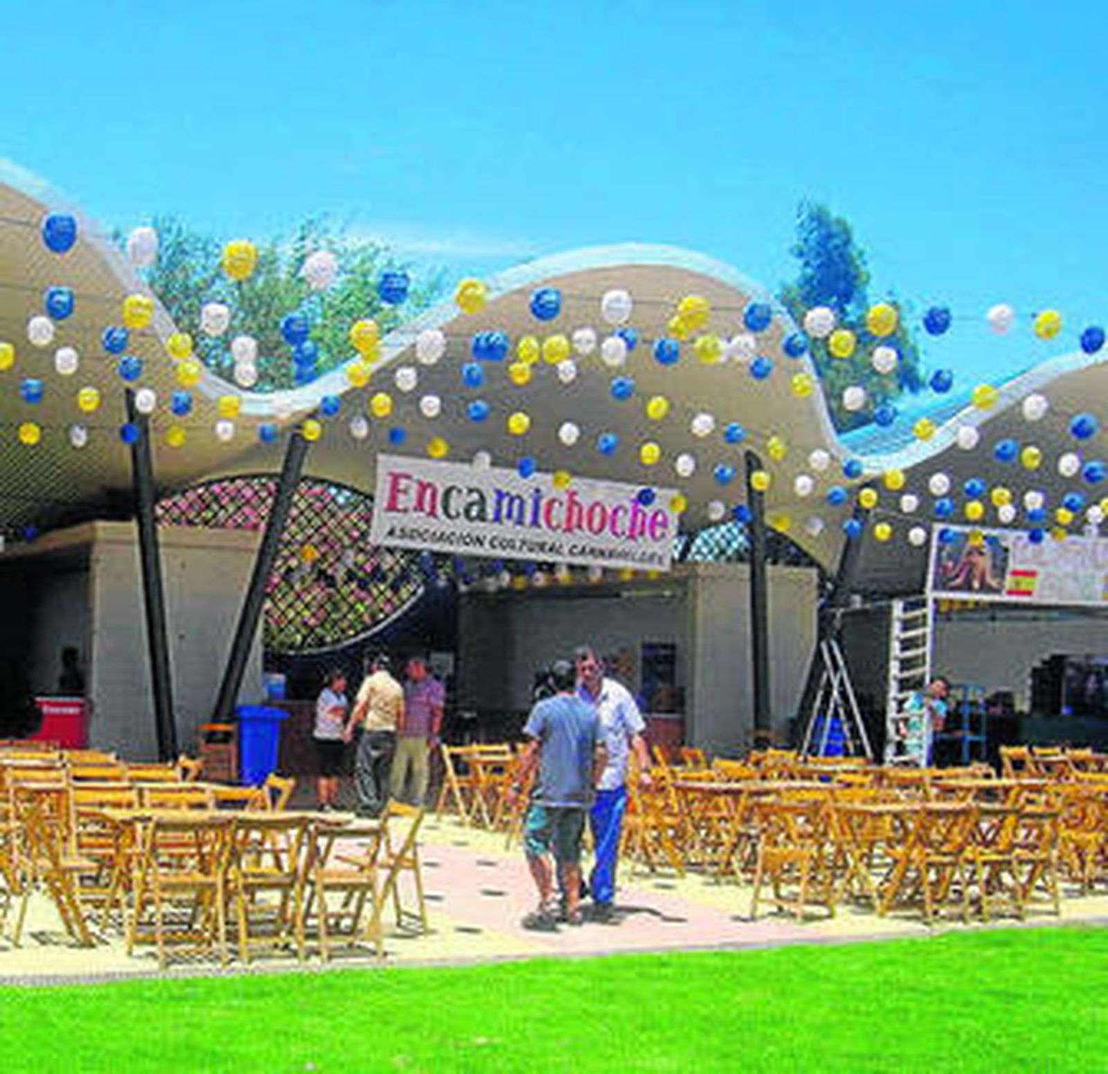 El nuevo recinto Ferial ya está listo para celebrar las fiestas.