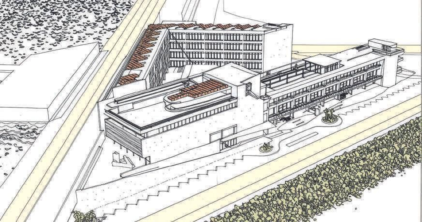 Las imágenes del hotel Puerto América 5 Estrellas Gran Lujo de Cádiz planta a planta