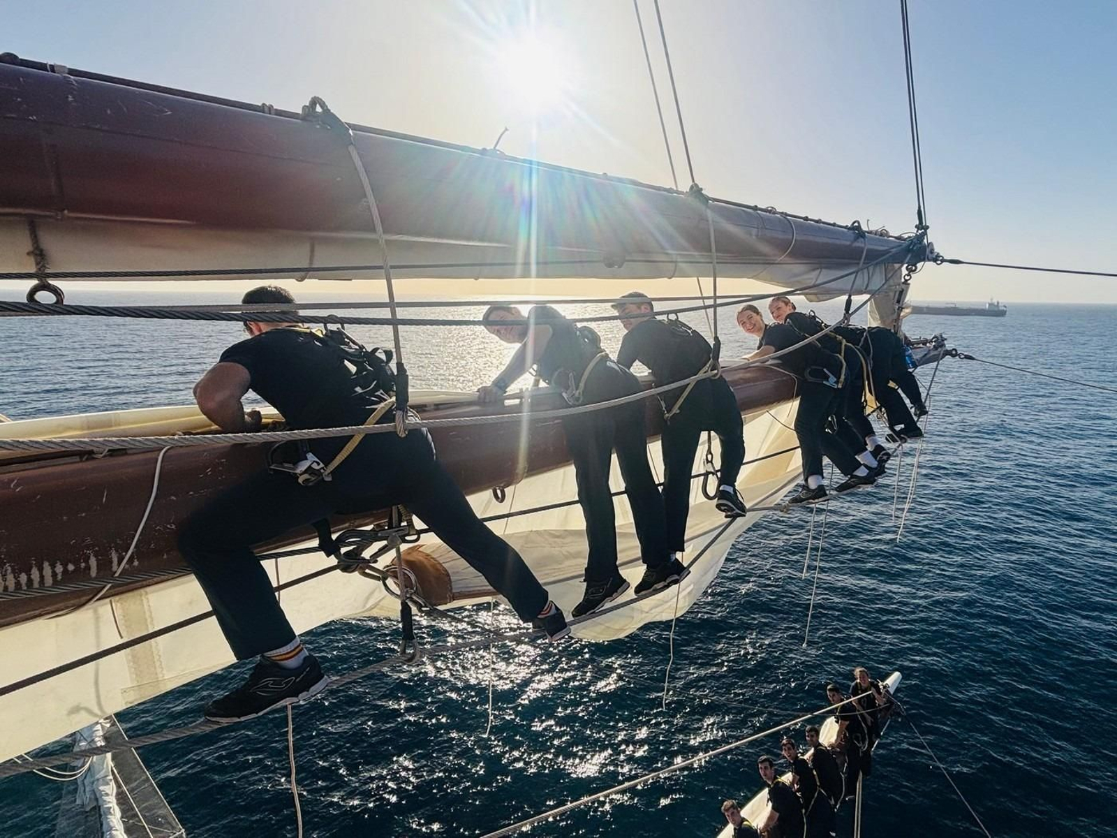 Las imágenes del viaje de la Princesa Leonor en el 'Juan Sebastián de Elcano'