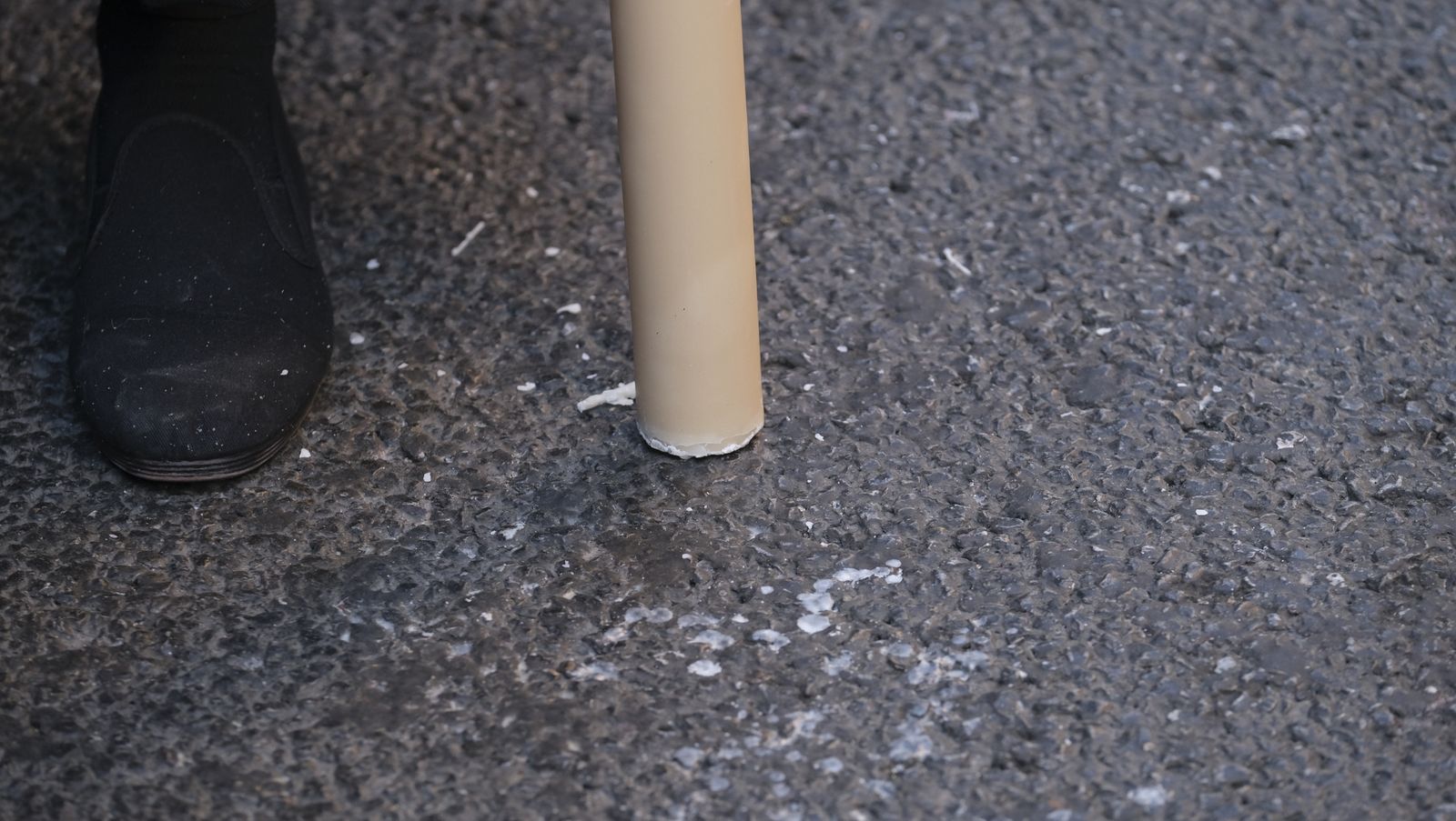 Procesión del Santo Entierro en Almería, en imágenes