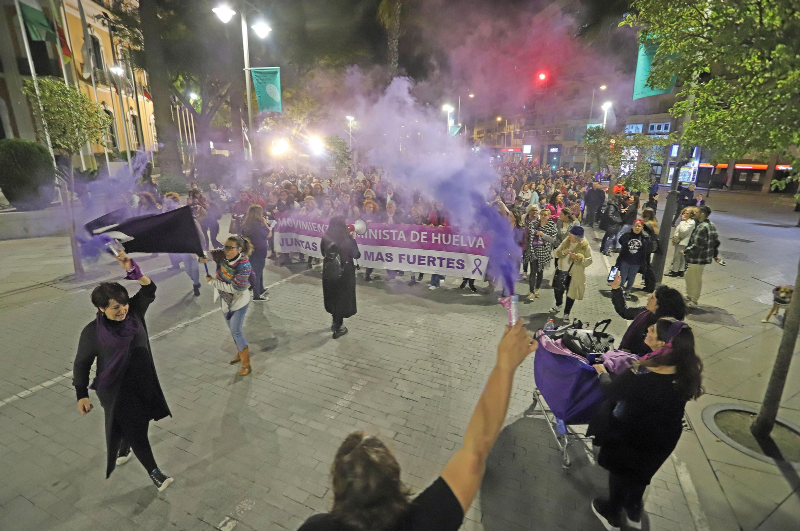 Imágenes de la manifestación del 8 de marzo, Día Internacional de la Mujer