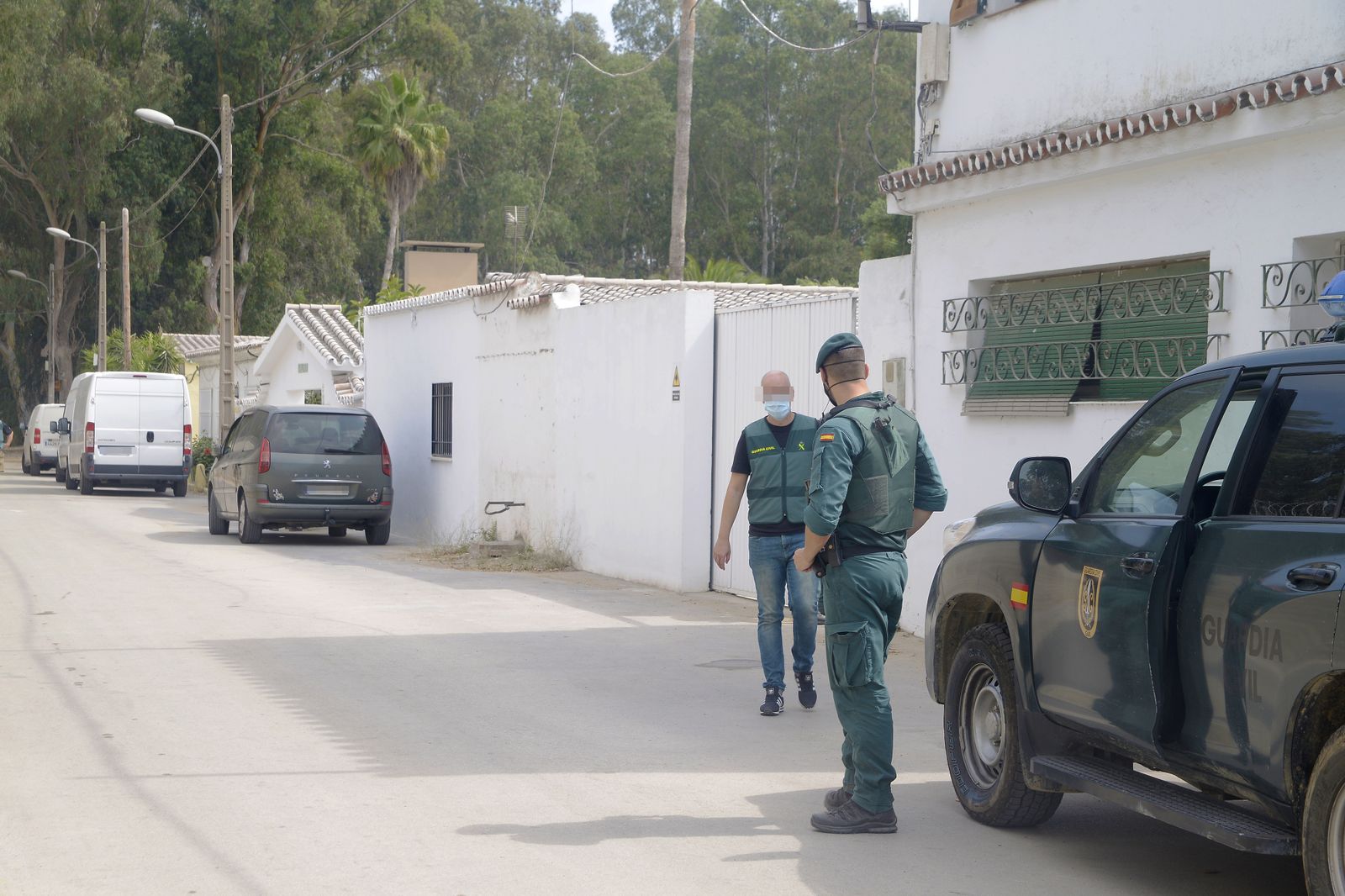 Operaciones de las Guardia Civil contra el narcotráfico en la comarca
