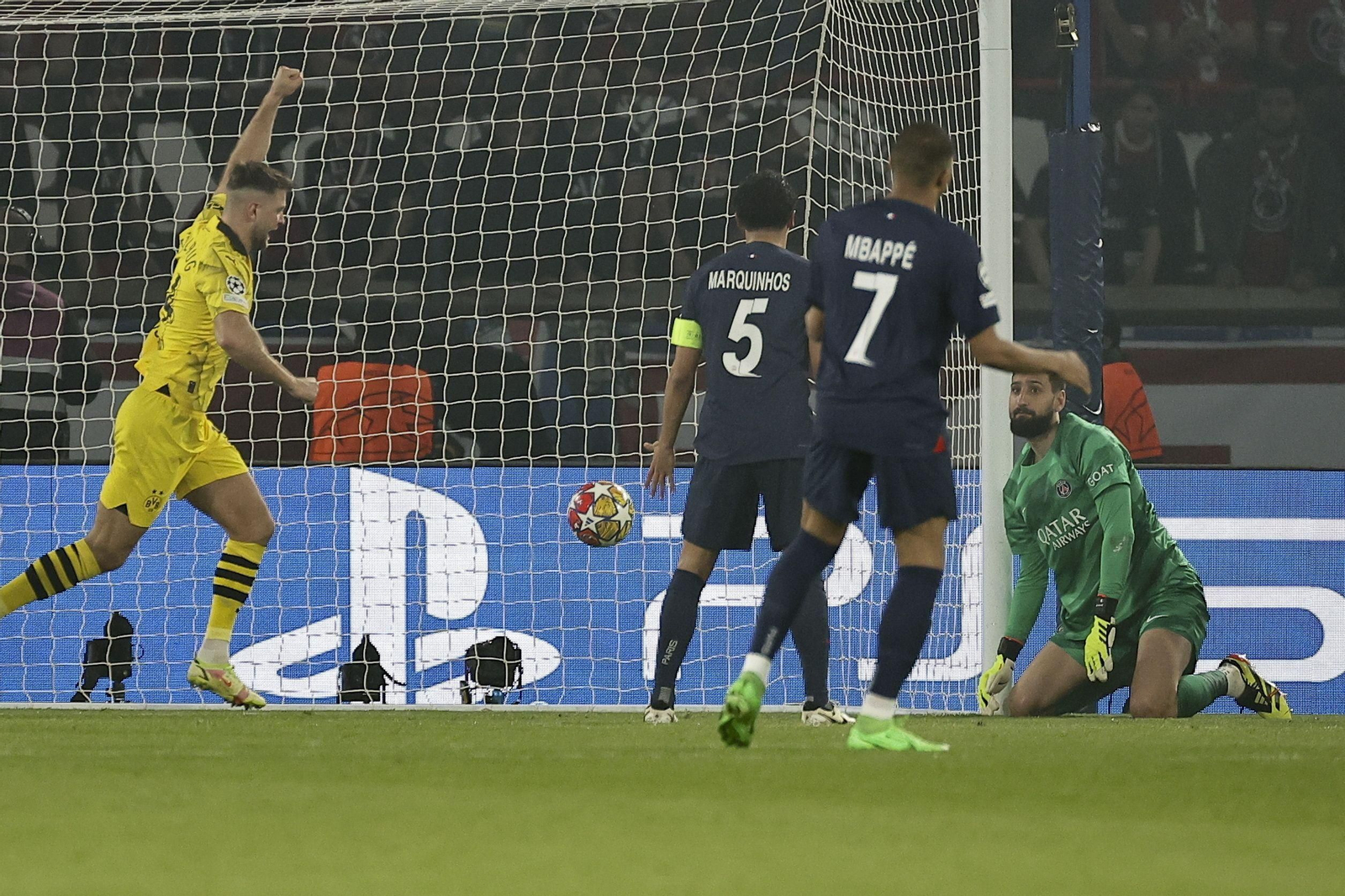 Las fotos del PSG - Borussia Dortmund