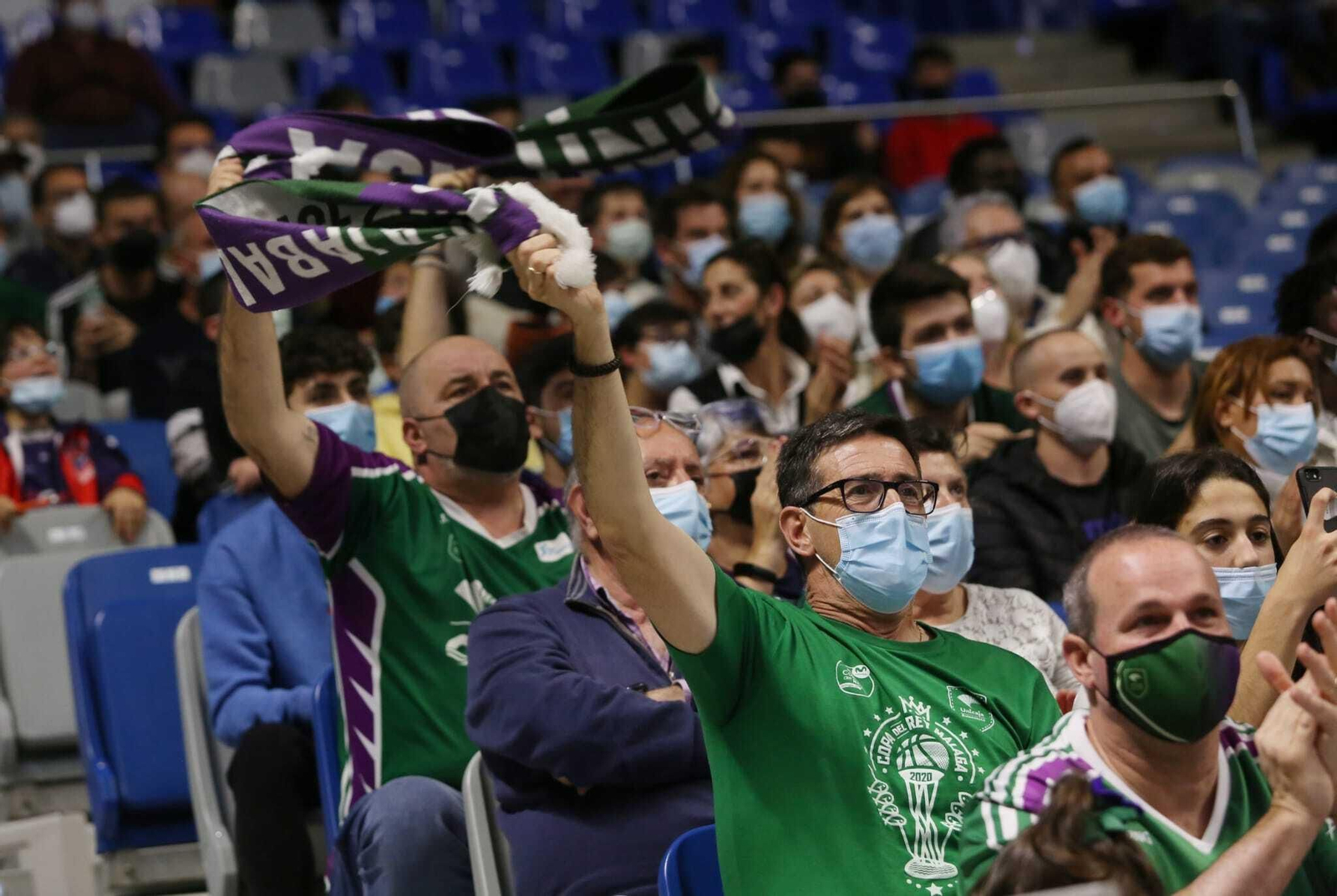 Las fotos del Unicaja-Surne Bilbao Básket