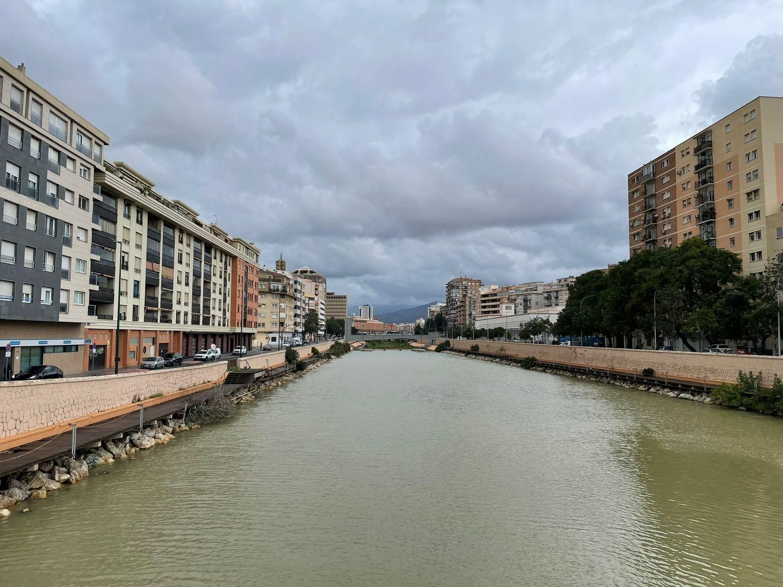 Así es el día de la amenzaza de DANA en Málaga