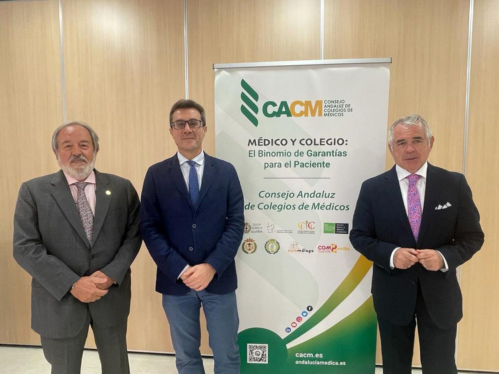 Alfonso Carmona, Jorge Fernández Parra y Pedro J. Navarro.