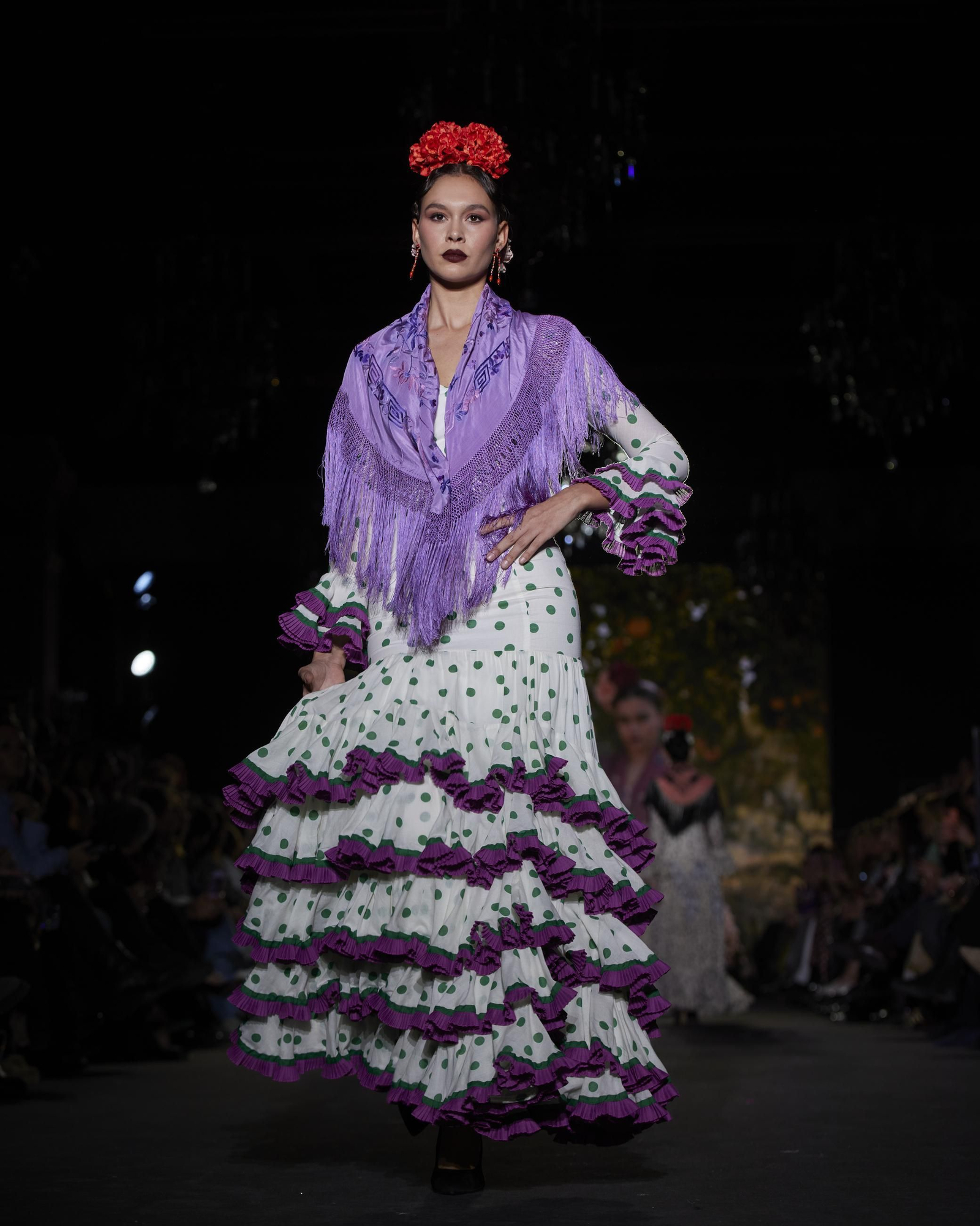 El desfile de Delia Núñez - Flamenca Pol Núñez en We Love Flamenco 2025, todas las fotos