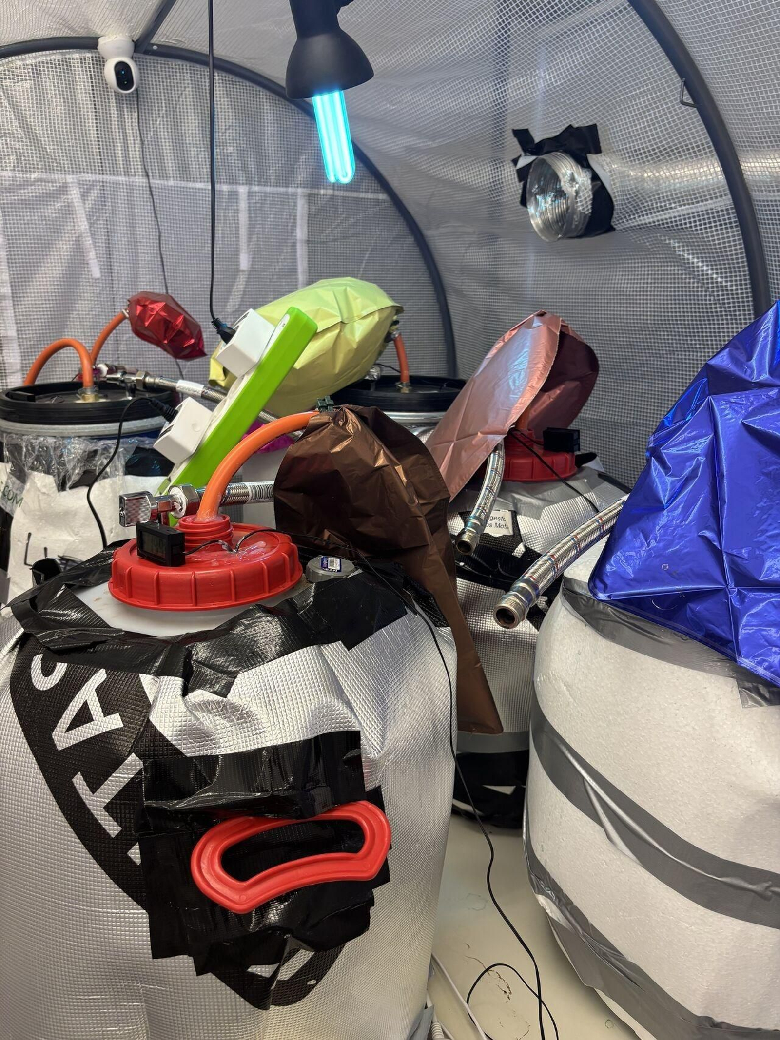 Proceso de extración del biometano Proceso de extración del biometano