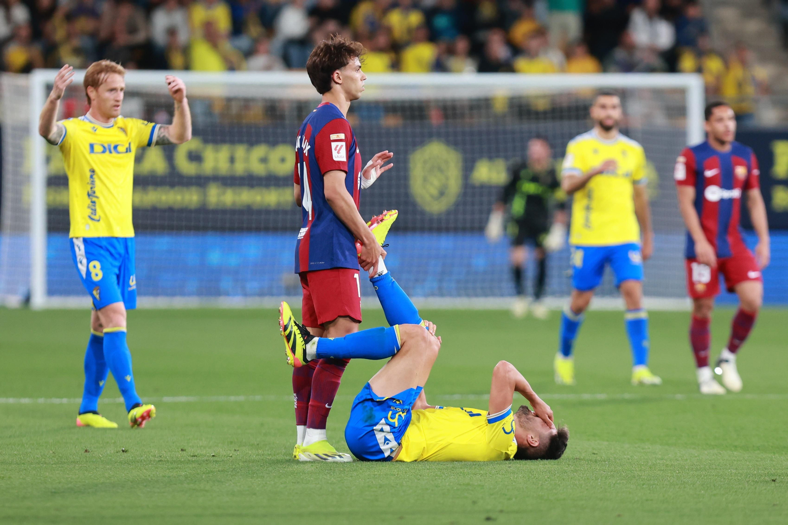Las mejores imágenes del partido Cádiz Cf -Barcelona